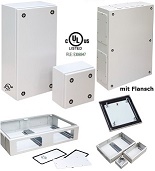 Klemmenkastengehäuse aus Stahlblech Edelstahl V2A V4A
