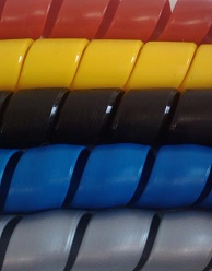 10m Spiralband Zum Kabelbündeln, PE Kabelschlauch, Bündeldurchmesser 7,5-10mm X 10m, Schwarz