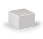 Preview: IP66 ABS Klemmkasten glatt OT grau 122x120x86mm