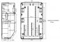 Preview: IP67 Wall Distributor Empty 1x13TE HS