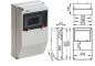 Preview: IP67 Wandverteiler leer 1x9TE HS