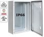 Preview: IP66 control cabinet 800x400x250 mm HBT VDE UL certified