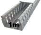 Preview: DIN Wiring duct incl. cover gray RAL7030