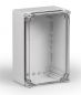 Preview: ABS housing 300x200x132mm plastic smooth IP66 transparent cover
