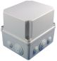 Preview: GSV231 plastic housing with grommets 241x180x175mm LWH gray terminal box IP65-IP67