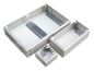 Preview: Sheet steel housing HWD 200x400x135mm RAL7035 terminal box with flange
