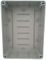Preview: Kunststoffgehäuse grau 328x239x188mm LBH Klemmenkasten wasserdicht IP65-IP67