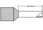 Preview: Aderendhülsen isoliert 0,14mm² L-8mm