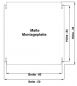 Preview: Wall Mounting Enclosure RAL7035 IP66 single door HBT 1000 x 600 x 300