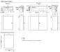 Mobile Preview: Schaltschrank 300x250x200 mm (HBT) Wandgehäuse Stahlblech IP66 1-türig mit verzinkter Montageplatte