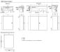 Preview: control cabinet 600x600x300 mm HBT sheet steel 1-door IP66 with mounting plate and earthing strap