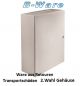 Mobile Preview: Wall Mounting Enclosure RAL7035 IP66 single door HBT 1200x600x400 - B-Ware