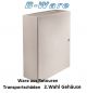 Preview: Wall Mounting Enclosure RAL7035 IP66 single door HBT 1200x600x400 - B-Ware