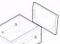 Preview: TEJ4020 rain cover 400x200 WxD for control cabinet GN