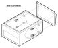 Preview: Regendach für Schaltschrank GN B300xT150