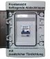 Preview: IP65 AP Outdoor-Verteiler 4TE 1-reihig mit transp. Klappe uv-stabilisiert