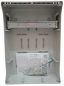 Preview: IP65 socket wall distributor, single row, 12 modules/TE