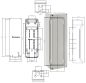 Preview: IDE CSNPLUS/RR IP65 socket housing 436x142x124mm closed incl. N/PE terminals