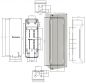 Preview: CSNPLUS IP65 socket housing 436x142x124mm closed