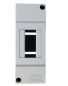 Mobile Preview: CT2 IP20 AP distributor housing 1x2TE HS - light grey