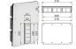 Preview: Unterputz Abzweigkasten 200x300x60 mm Deckel mit Schrauben