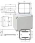 Preview: ABZWEIGDOSE LBT 175x151x95mm glatte Seiten - OVE