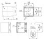 Preview: IP66 Stahlblech Klemmenkasten 150x150x135mm LBT RAL7035  ohne Flansch