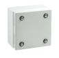 Preview: IP66 Stahlblech Klemmenkasten 150x150x135mm LBT RAL7035  ohne Flansch