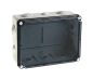 Preview: EVT231 plastic housing 241x180x95mm LWH with grommets and transparent cover IP65-IP67
