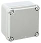 Preview: EX111 Kunststoffgehäuse vorgeprägt 108x108x64mm LBH Klemmenkasten IP65-IP67