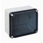 Preview: EXT171 Kunststoffgehäuse vorgeprägt 175x151x95mm LBH mit transparentem Deckel IP65-IP67