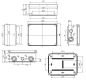 Preview: EX231 plastic housing knockout 185x246x100mm LWH terminal box IP65-IP67