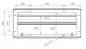 Preview: Kunststoff-Einbausockel BT 1000x420mm zur Kabel-Einführung