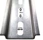 Preview: 1m DIN rail 35x7.5mm galvanized perforated