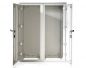 Preview: IP55 plastic GRP control cabinet 1250x1250x420 mm HWD standard 2 doors with rain cover