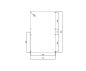 Preview: ISO GFK Kunststoff Industriegehäuse 540x360x201 mm LBH - Deckel grau