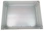 Preview: Polycarbonate housing 400x600x132mm plastic gray with transparent cover