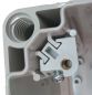 Preview: Polycarbonatgehäuse 300x200x132mm grau IP66 mit glattem Unterteil