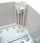 Preview: Polycarbonatgehäuse 300x200x132mm grau IP66 mit glattem Unterteil