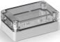 Preview: Polycarbonate housing 125x75x50mm LxWxH IP66 25mm base