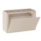 Preview: GFK floor base 500x420mm with support rail