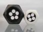 Preview: Cable gland M25 x1.5mm made of polyamide PA6 including counter nut