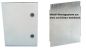 Preview: GRP control cabinet 400x400x200mm HBT IP66 with metal plate