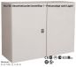 Preview: ELDON MAD0801230R5 IP55 control cabinet 800x1200x300 mm (HWD) 2 doors RAL7035 incl. mounting plate