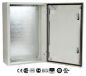 Preview: ELDON MAS0608030R5 sheet steel control cabinet 600 x 800 x 300 mm HBT IP66 1-door with mounting plate