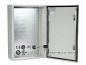 Mobile Preview: Wall Mounting Enclosure RAL7035 IP66 single door 300x300x210 mm