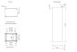 Preview: Schaltschrank 1800x800x400 mm HBT 1-türig IP55 mit Montageplatte