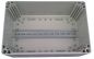 Preview: Polycarbonate housing 300x600x132mm plastic gray with transparent cover
