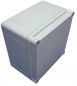 Preview: Polycarbonatgehäuse 300x300x185mm Kunststoff glatt IP66 transparenter Deckel