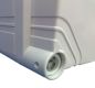 Preview: Polycarbonatgehäuse 600x400x185mm Kunststoff glatt grau IP66